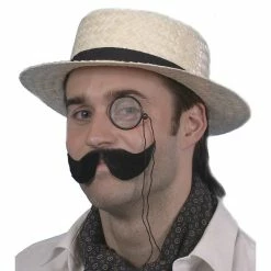 Smiffys Straw Boater British