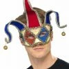 Smiffys Masquerade Venetian Musical Jester Mask