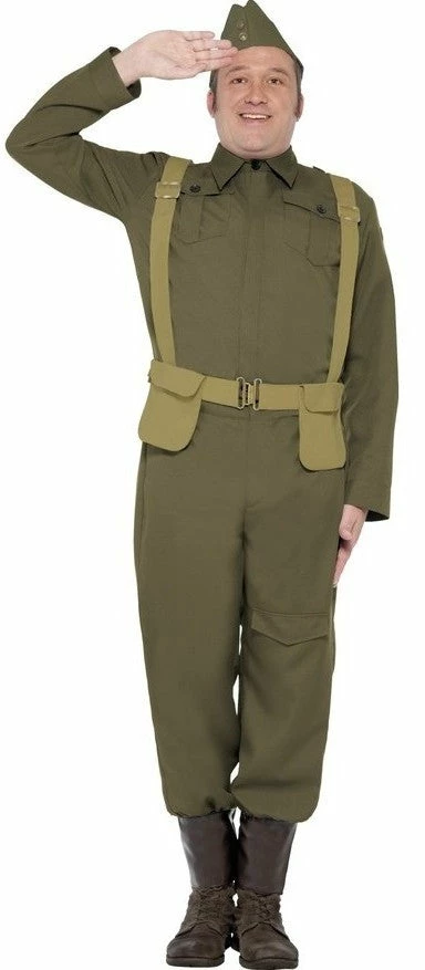 Smiffys WW2 Home Guard Private Male Costumes