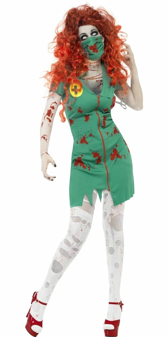 Smiffys Zombie Scrub Nurse